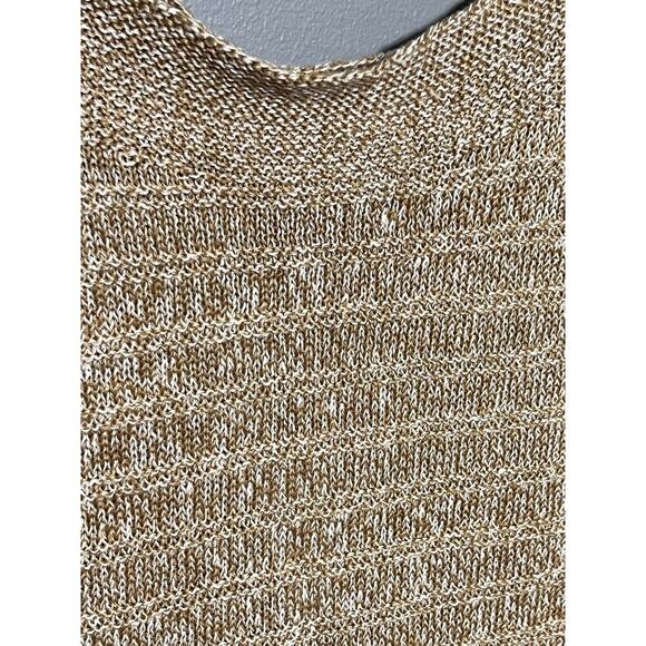 Talbots Gold Textured Blouse - Picture 3 of 6